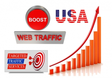 I will guaranteed real USA traffic for a month
