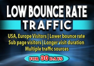 I will drive real organic targeted web traffic