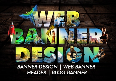 web banner,  header,  slider or fb cover