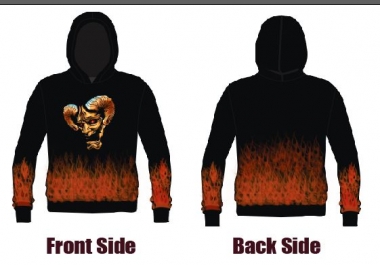 I will create custom illustration t shirt design