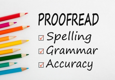 I will proofread and copy edit your website content