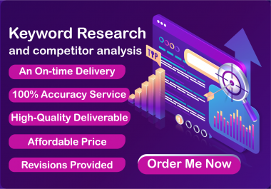 do best Keyword Research and Competitor Analysis
