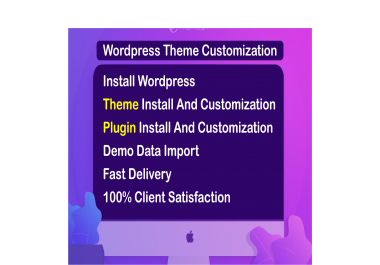i will design wordpress website with premium theme and plugin customization