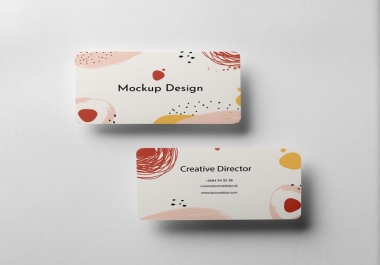 I will design minimal and elegant business cards