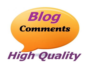 We do Make 45 Blog Comments on High dofollow links
