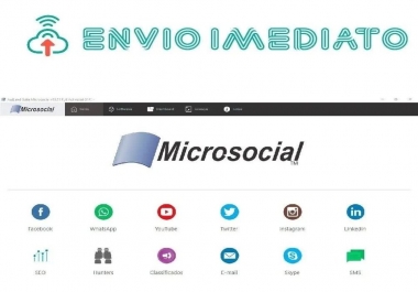 Microsocial 21.04 Social Network Digital Marketing