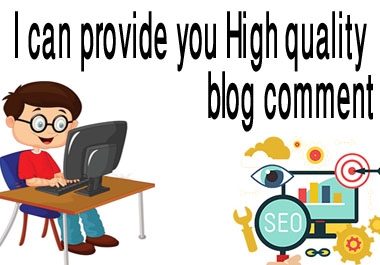 I will create manually 50 blog comment Backlinks