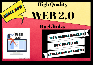 Manual 30 Web 2.0 backlinks High Authority link building permanent natural