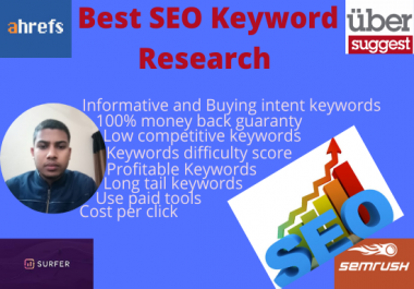 Research low competitive keywords and suggest best keywords that actually rank