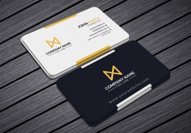 I will design your print ready professional business card,  within few hours