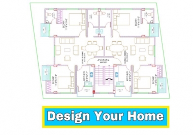 I will create Your Bulding 2D FLOOR PLAN Design with Full of Details
