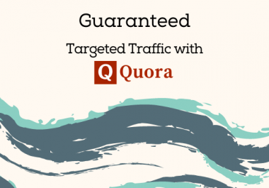 Guaranteed Niche related Targeted Traffic with 50 Quora Answer