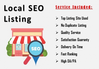 Do 50 local listing manually for your bussiness