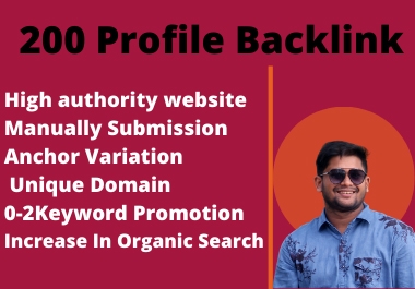 Get 200 High Quality SEO Backlinks