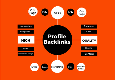 I Will Build 100 High Authority Profile Backlinks
