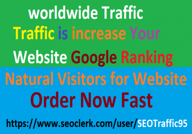 HQ 400,000 worldwide USA targeted web visitor traffic google ranking SEO Backlink