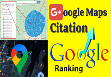 i will create 1000 Google Maps Citation for your business Get your website on google maps 1 page