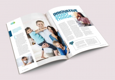 I will design a nice ebook and magazine with adobe indesign