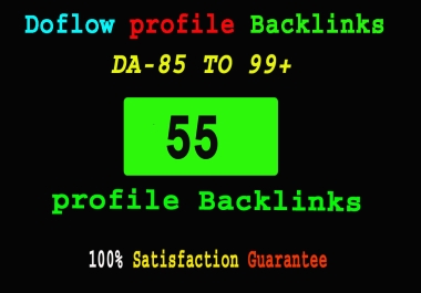 Create manual 55 High Quality PR9 DA 90-70 profile make Backlinks