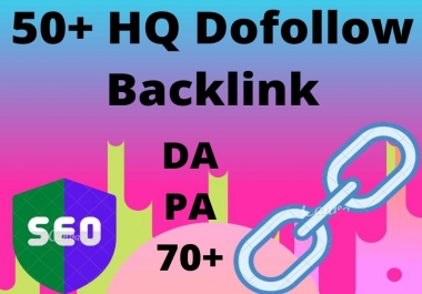 I will provide 50+ high Quality Grunted Dofollow Backlinks DA PA 70+ for your Google Top Page Ranki