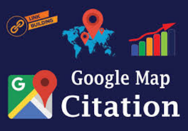 Manual 200 Google Maps citation high authority permanent backlinks