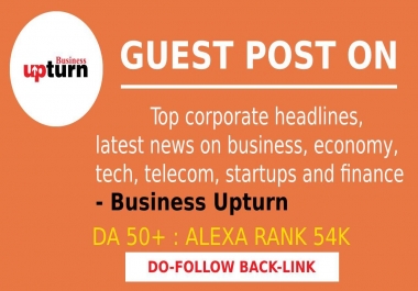 I will do guest post on businessupturn