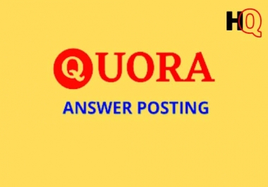 I will promote 10 high quality quora answer with your link