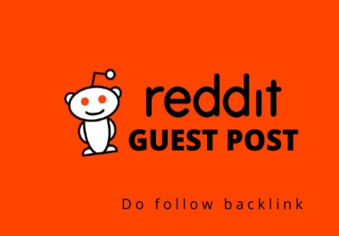 I will Rank your website 10 High Quality Reddit niche relevant guest post