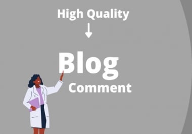 I will do 50 niche relevant backlink manual blog comments