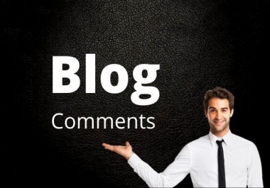 I will Build manually 50 High Quality Blog Comments f...