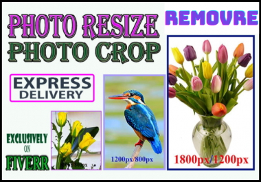 I will remove image background,  crop images,  photo