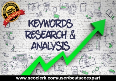 I Will Find Profitable Keywords for your Business Website Fast
