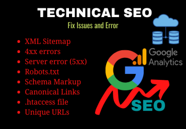 fix technical issues and error in WordPress and Shopify website