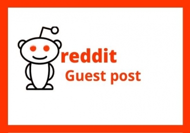 I will promote your website 10 reddit guest post