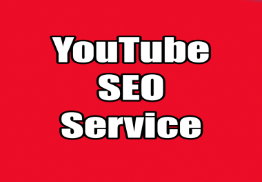 YouTube SEO Service - Rank Your Videos Page 1 Guaranteed
