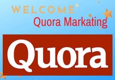 G reat and your website with 50 Quora answer