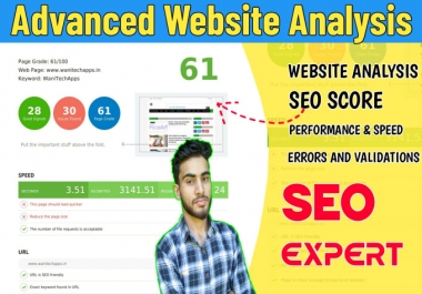 Complete Website SEO Audit And Technical SEO Analysis Report