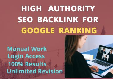 I will provide high quality white hat SEO dofollow backlinks link building