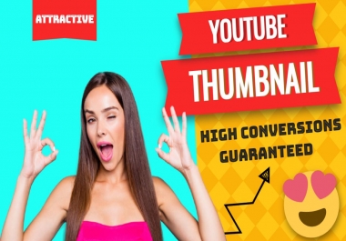 I will design 3x viral and custom youtube thumbnail super fast