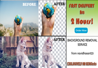 Complete professional Background Removal Service