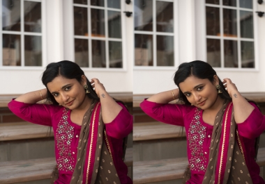 do beauty retouch portrait photo editing