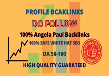 Get 100 Angela Paul Profile backlinks for SEO