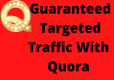 Promote your website with 30 Quora answers.