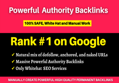 I will make 30 high authority backlinks to boost website ranking