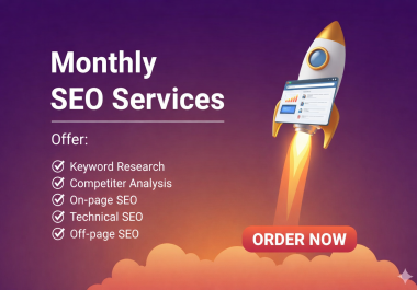 Professional Monthly SEO Services for Long-Term Google Rankings