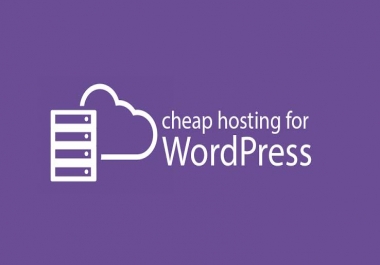 Wordpress web hosting 10 GB space unlimited 1TB brandwidth