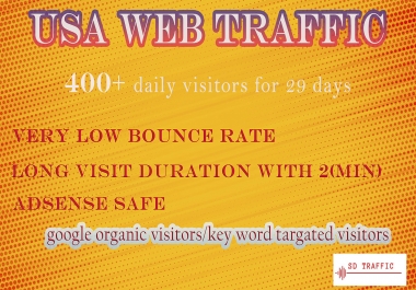I will send 100,000+ USA target traffic in low price