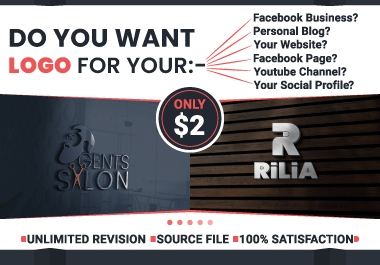 I will do creative and unique logo according to your business Within 24 Hours
