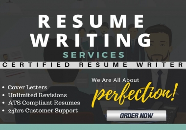 I will professionally Polish or Re-write your resume or Cover letter