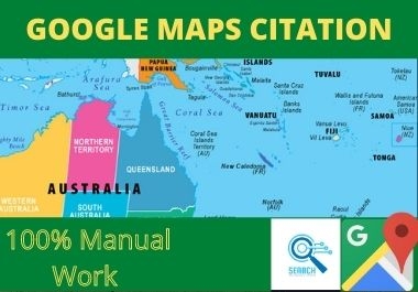 100 Google Maps local Citation for local seo to rank your website in google